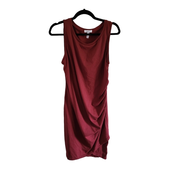 Leith Burgundy Bodycon Dress NWOT - Picture 3 of 3